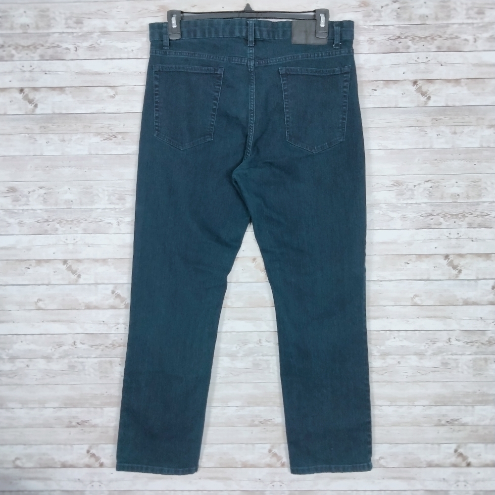 Kenneth Cole Mens Jeans 34/30 Dark Blue 657 - Picture 2 of 5